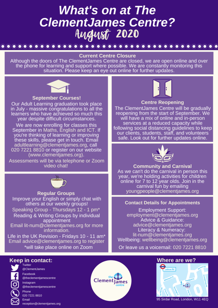 August Newsletter